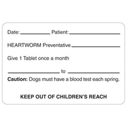 Veterinary Label