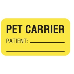Veterinary Label